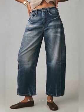 Anthropologie Pilcro Kenna Wide Leg Barrel Jeans